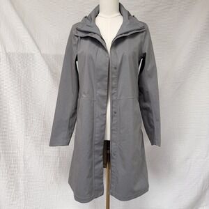 Uniqlo Blocktech Women's Water-Resistant Rain Coat Light Purple Size XS Knee